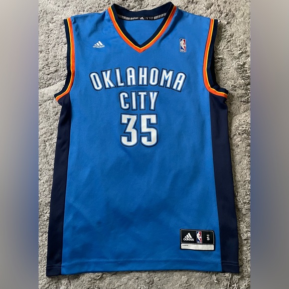 🏀Kevin Durant Oklahoma City Thunder adidas Men’s  Jersey size small - Picture 1 of 12